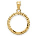 2008 $5 American Buffalo Gold Coin Bezel
