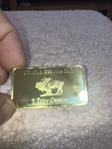 1 Ounce Gold Buffalo Coin in Plastic Case