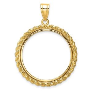 2008 American Buffalo Gold Coin with 14k Bezel