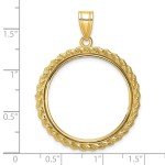2008 American Buffalo Gold Coin with 14k Bezel