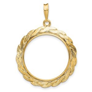 2008 American Buffalo Gold Coin Bezel 14k