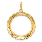 2008 American Buffalo Gold Coin Bezel 14k