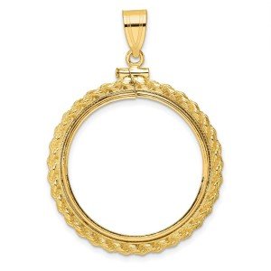 2008 1/2 oz American Buffalo Gold Coin Bezel