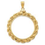2008 American Buffalo Gold Coin Bezel - 14k