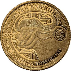 2025 Congo Gold Proof Coin - African Buffalo