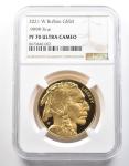 2021-W $50 American Gold Buffalo Coin PF70