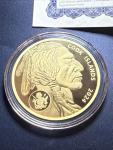 2024 Cook Island $25 Gold Indian Buffalo Coin