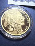2024 Cook Island $25 Gold Indian Buffalo Coin