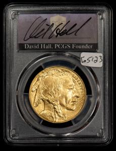 2023 1 oz Gold American Buffalo Coin PCGS MS 70