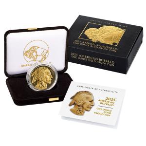 2025-W $50 1 oz Proof American Gold Buffalo Coin