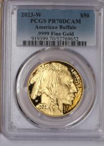 2023-W Gold Buffalo 1 oz. $50 Coin