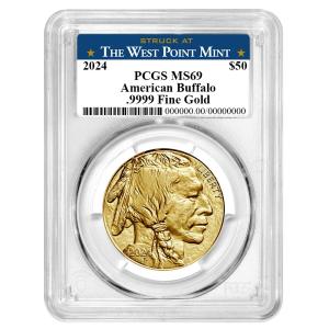 2024 $50 American Gold Buffalo Coin PCGS MS69