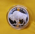 Buffalo Gold Coin - 1 oz .999 Fine Silver