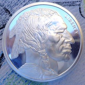 1 oz Indian Head Buffalo Nickel Tribute Coin