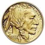 2022-W 1 oz Gold Buffalo Proof Coin