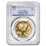 2023 1 oz Gold Buffalo Coin MS-70 PCGS