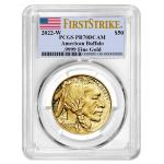 2022-W $50 1-oz American Gold Buffalo Coin