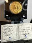 Buffalo Bill Wild West .999 Fine Gold Coin