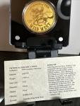 Buffalo Bill Wild West .999 Fine Gold Coin