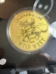Buffalo Bill Wild West .999 Fine Gold Coin