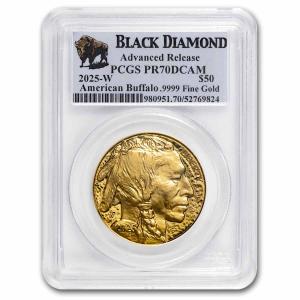 2025-W 1 oz Gold Buffalo Proof Coin PR-70