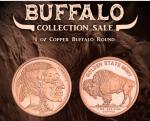 1 Oz American Buffalo Copper Round Coin