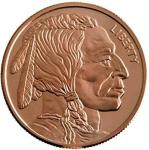 1 Oz American Buffalo Copper Round Coin