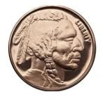 1 oz Indian Buffalo Copper Coin with Capsule