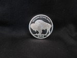 Buffalo Indian 1/2 oz Silver Round Coin