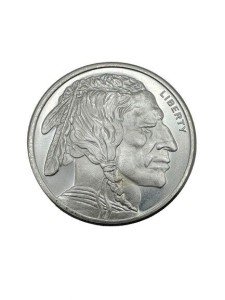 Buffalo Design 1 oz .999 Fine Silver Round