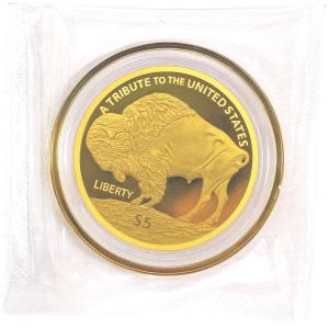 2025 Indian Buffalo $5 Gold Coin - .9999 Fine
