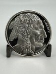 Buffalo Design 1 oz .999 Fine Silver Round