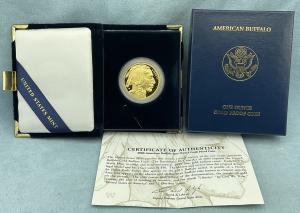 2006-W 1 oz Proof Gold Buffalo Coin with Box