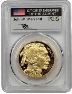 2025 Gold Proof Buffalo $50 Coin PCGS PR 70