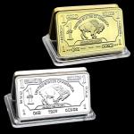 Buffalo Gold and Silver Bar Challenge Coins