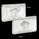 Buffalo Gold and Silver Bar Challenge Coins