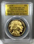 2025-W 1oz Gold Buffalo Proof Coin - PR70 DCAM