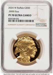 2024-W Proof Gold Buffalo Coin NGC PF70