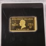 $10 Solomon Islands 1/100 oz Gold Buffalo Coin