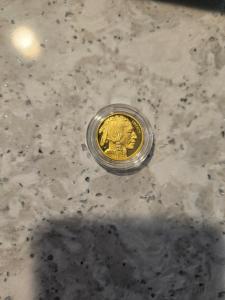 2008-W $10 Gold Buffalo Proof Coin 1/4 oz
