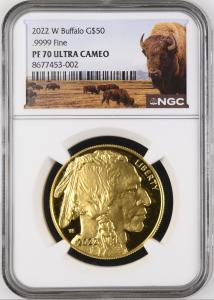 2022 1 Oz Gold American Buffalo Proof Coin