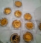 Lot of 3 Buffalo Gold Coins .9999