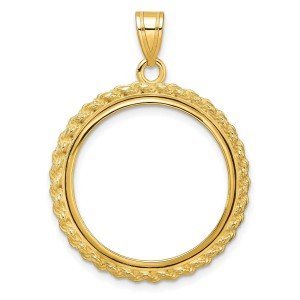 2008 1/4 oz American Buffalo Gold Coin Bezel
