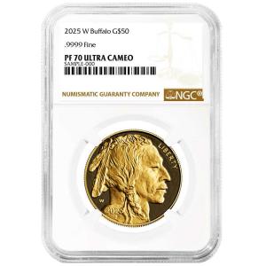 2025-W 1-oz Proof American Gold Buffalo Coin