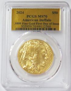 2024 Gold $50 American Buffalo 1oz Coin
