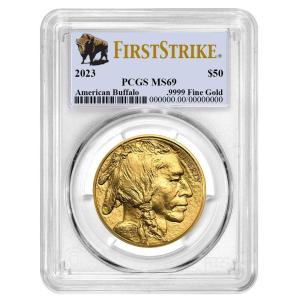 2023 $50 American Gold Buffalo Coin MS69 FS
