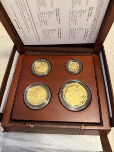 2008 W Buffalo Gold 4-Coin Proof Set