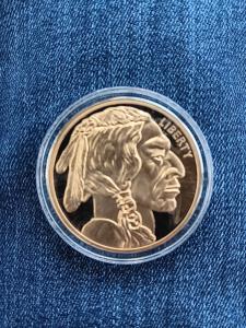 2024 Indian Buffalo Gold Coin Replica