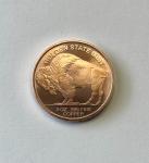 1 oz. Copper Round Buffalo Nickel Design Coin