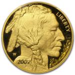 2009-W 1 oz Gold Buffalo Coin PR-70 PCGS